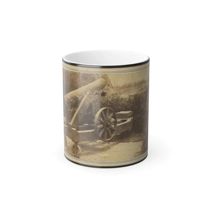 Quaker Gun Mounted on Bluff of Port Hudson, La. (U.S. Civil War) Color Changing Coffee Mug 11oz-11oz-Go Mug Yourself