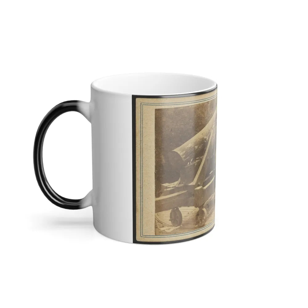 Quaker Gun Mounted on Bluff of Port Hudson, La. (U.S. Civil War) Color Changing Coffee Mug 11oz-Go Mug Yourself