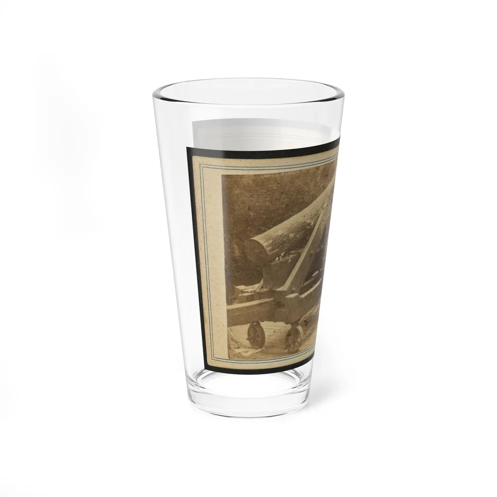 Quaker Gun Mounted On Bluff Of Port Hudson, La. (U.S. Civil War) Pint Glass 16oz-Go Mug Yourself