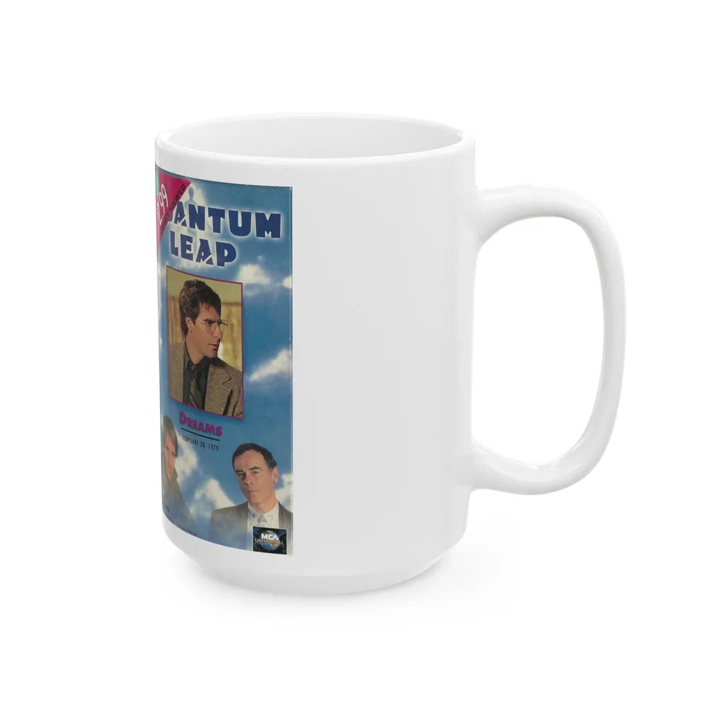 QUANTUM LEAP DREAMS (VHS COVER) - White Coffee Mug-Go Mug Yourself