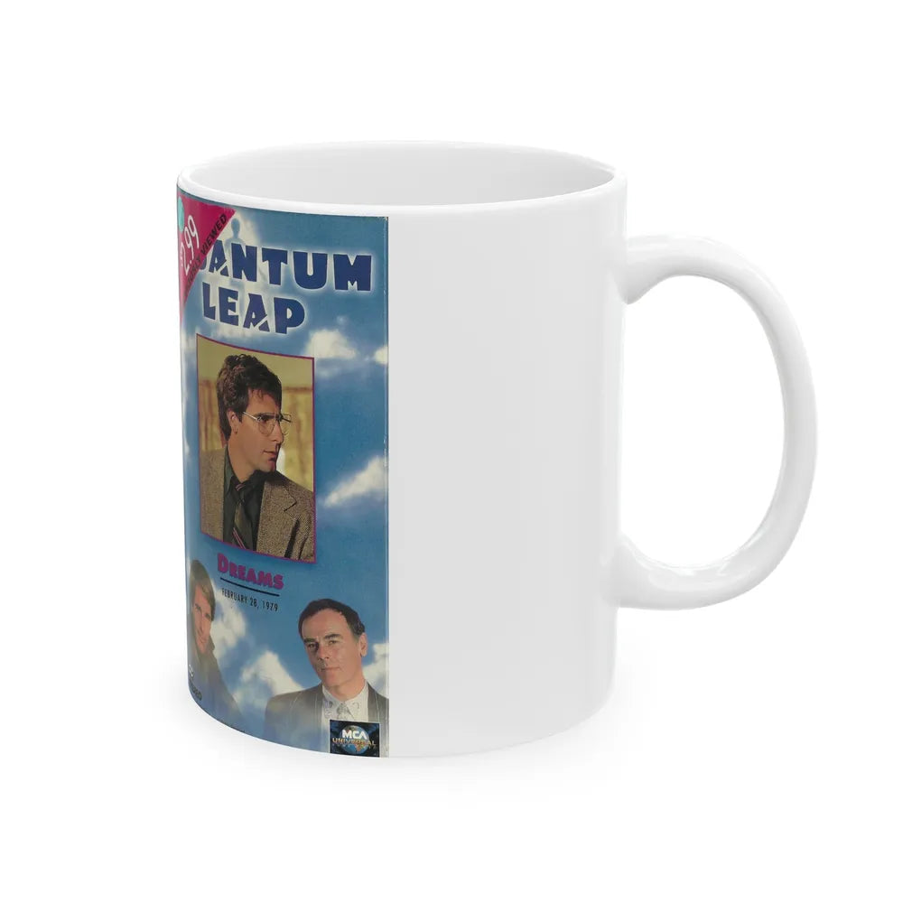 QUANTUM LEAP DREAMS (VHS COVER) - White Coffee Mug-Go Mug Yourself