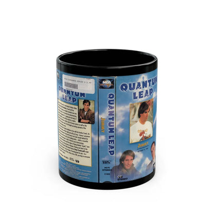 QUANTUM LEAP JIMMY (VHS COVER) - Black Coffee Mug-11oz-Go Mug Yourself