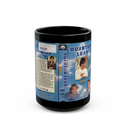 QUANTUM LEAP JIMMY (VHS COVER) - Black Coffee Mug-15oz-Go Mug Yourself