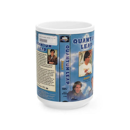 QUANTUM LEAP JIMMY (VHS COVER) - White Coffee Mug 15oz - Go Mug Yourself