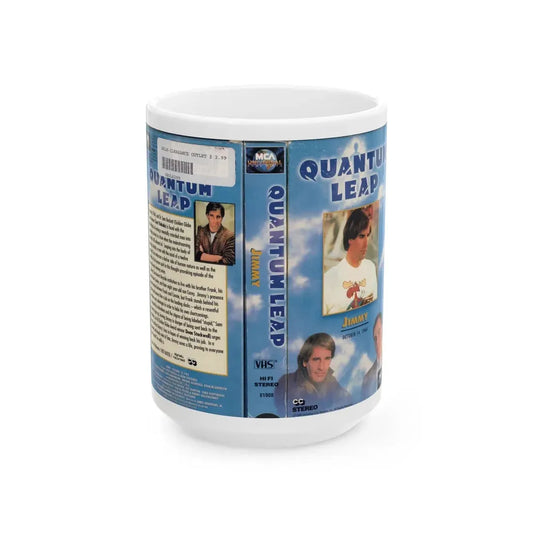 QUANTUM LEAP JIMMY (VHS COVER) - White Coffee Mug 15oz - Go Mug Yourself