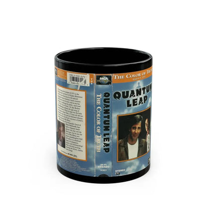 QUANTUM LEAP THE COLOR OF TRUTH (VHS COVER) - Black Coffee Mug 11oz - Go Mug Yourself