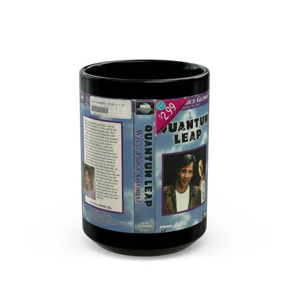 QUANTUM LEAP WHAT PRICE GLORIA (VHS COVER) - Black Coffee Mug 15oz - Go Mug Yourself