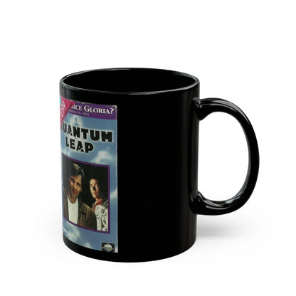 QUANTUM LEAP WHAT PRICE GLORIA (VHS COVER) - Black Coffee Mug-Go Mug Yourself