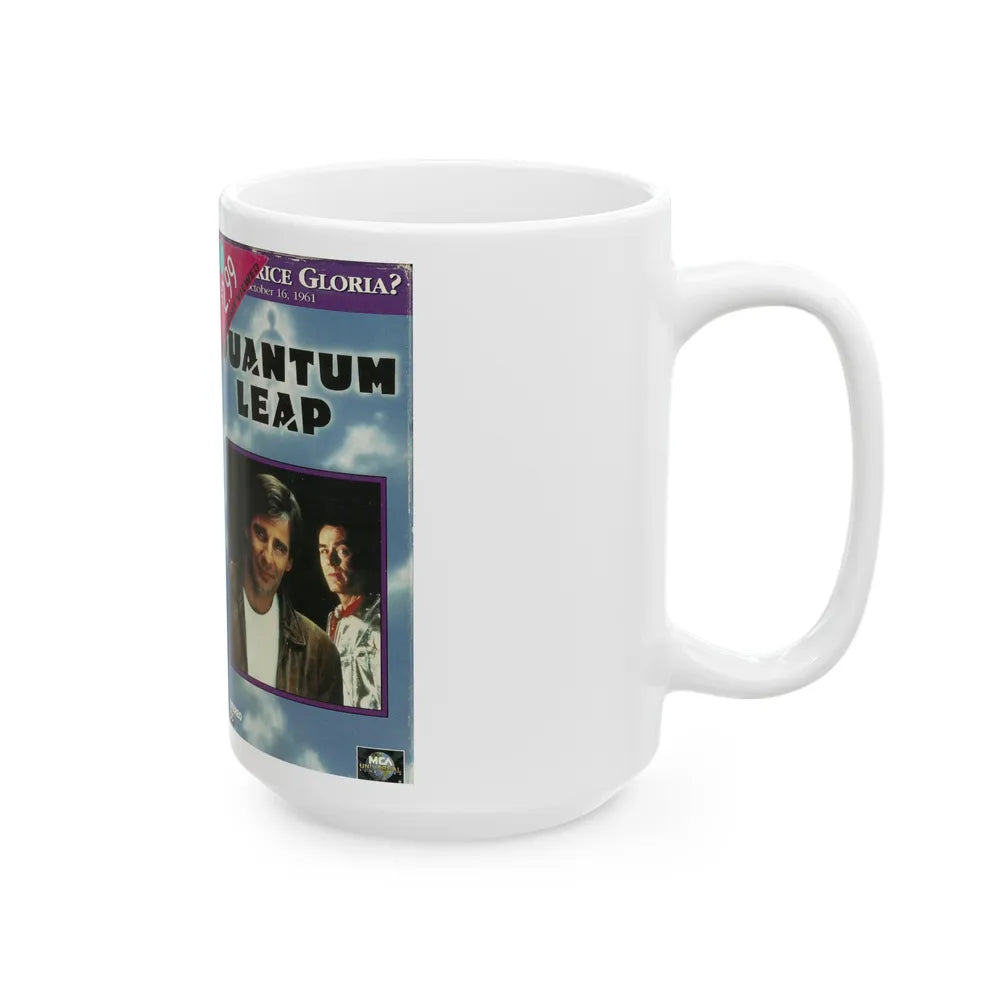 QUANTUM LEAP WHAT PRICE GLORIA (VHS COVER) - White Coffee Mug-Go Mug Yourself