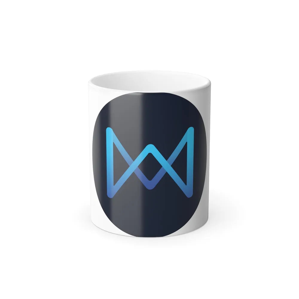 QUARKCHAIN QKC (Cryptocurrency) Color Changing Mug 11oz-11oz-Go Mug Yourself