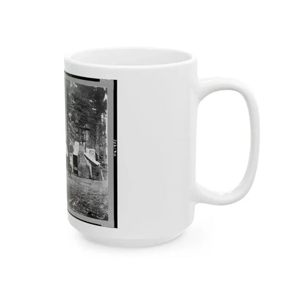 Quarters Of Capt. Harry Clinton, Qt. Mst. Of Provost Marshal Dept., Brandy Station, Virginia (U.S. Civil War) White Coffee Mug - Go Mug Yourself