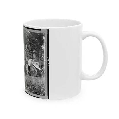 Quarters Of Capt. Harry Clinton, Qt. Mst. Of Provost Marshal Dept., Brandy Station, Virginia (U.S. Civil War) White Coffee Mug - Go Mug Yourself