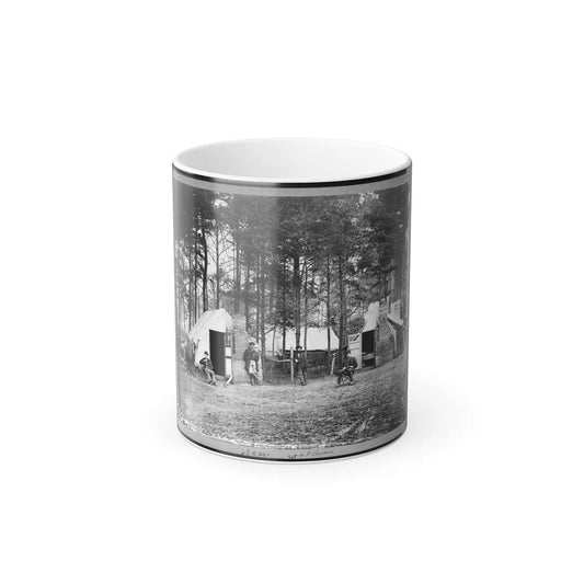 Quarters of Capt. Harry Clinton, Qt. Mst. Of Provost Marshal Dept., Brandy Station, Virginia (U.S. Civil War) Color Changing Coffee Mug 11oz-11oz-Go Mug Yourself