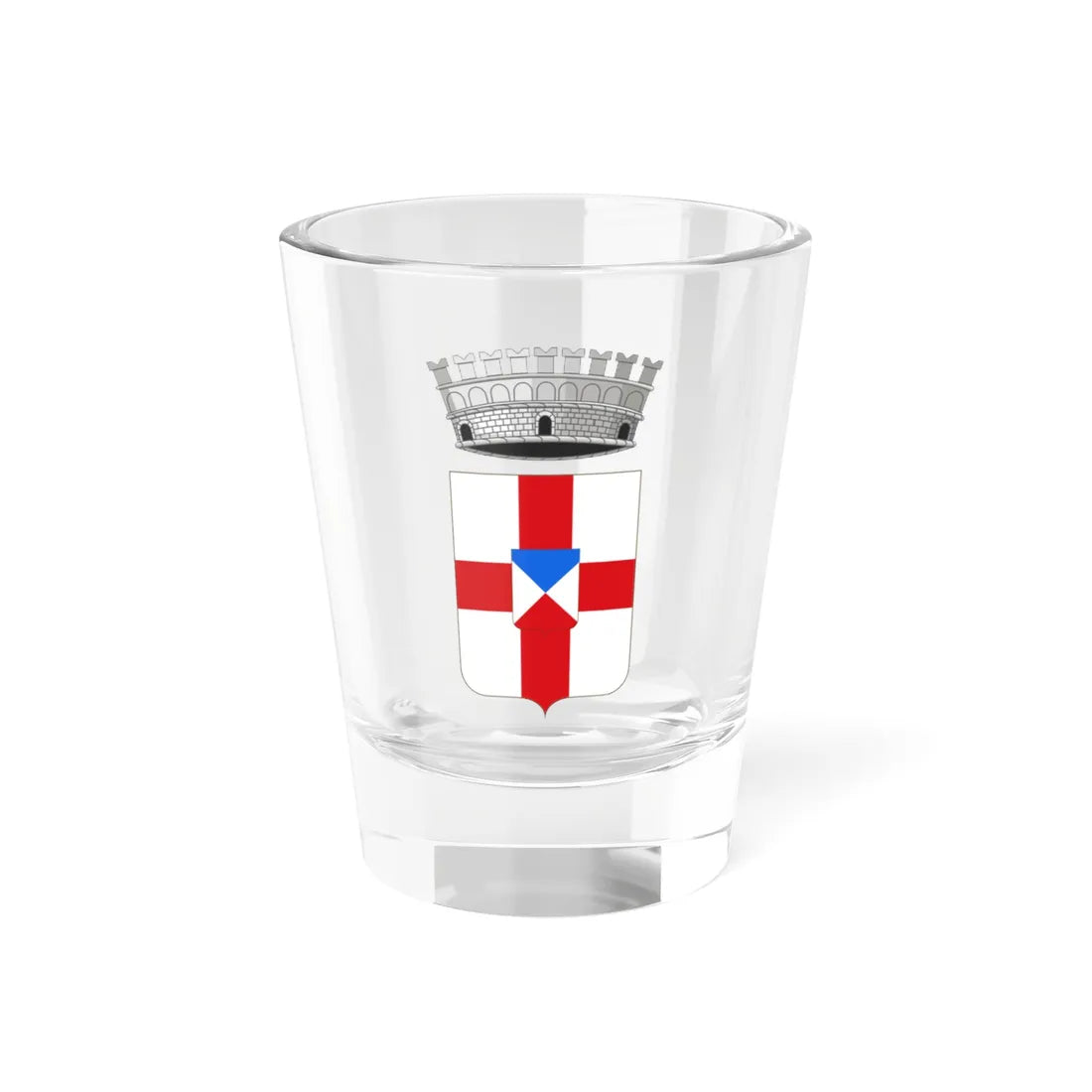 Quarto dei Mille-Stemma (Italy) (Coat of Arms) Shot Glass 1.5oz 1.5oz - Go Mug Yourself
