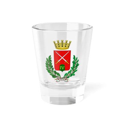 Quartu SantElena-Stemma (Italy) (Coat of Arms) Shot Glass 1.5oz 1.5oz - Go Mug Yourself