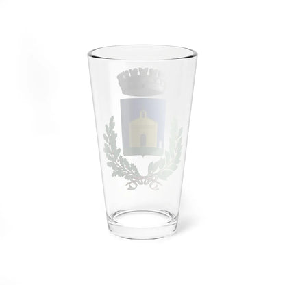 Quartucciu-Stemma (Italy) (Coat of Arms) Pint Glass 16oz - Go Mug Yourself