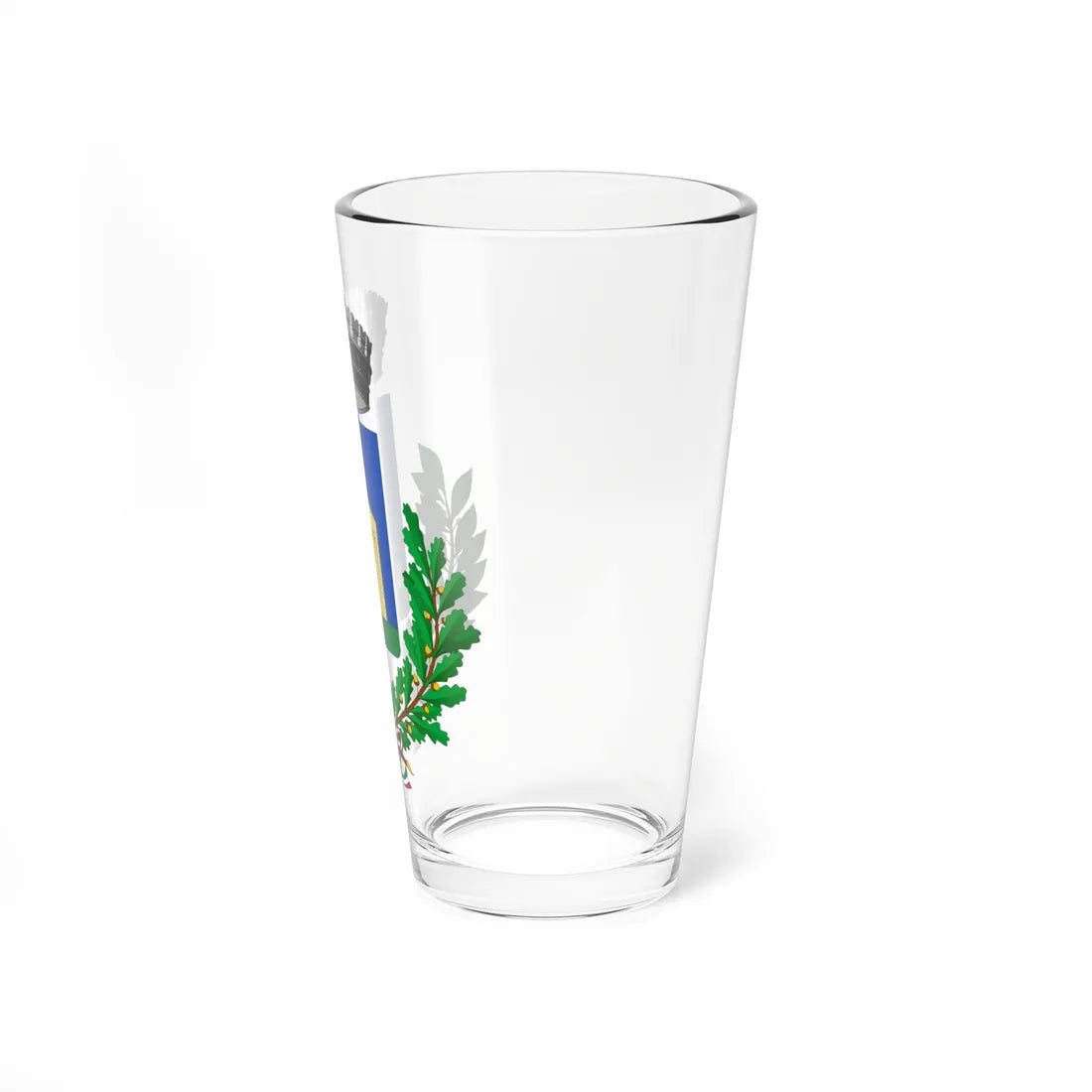 Quartucciu-Stemma (Italy) (Coat of Arms) Pint Glass 16oz - Go Mug Yourself