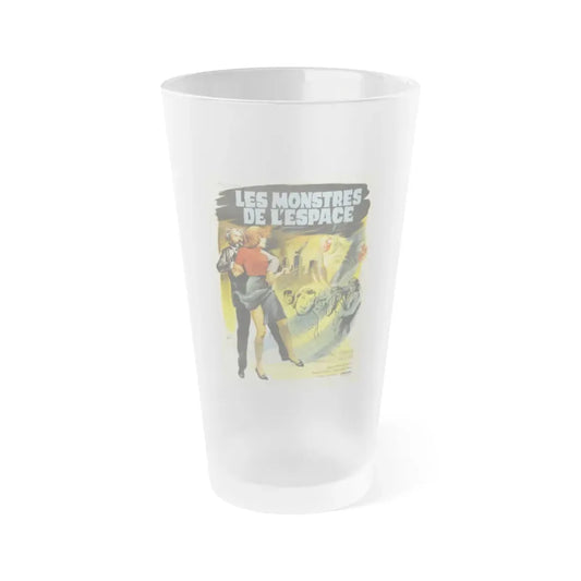 QUATERMASS AND THE PIT (FRENCH) 1967 Movie Poster - Frosted Pint Glass 16oz Default Title - Go Mug Yourself