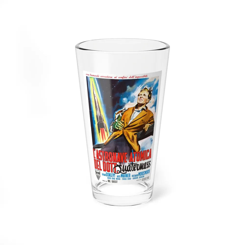 QUATERMASS AND THE PIT (ITALIAN) 1967 Movie Poster - Pint Glass 16oz-16oz-Go Mug Yourself