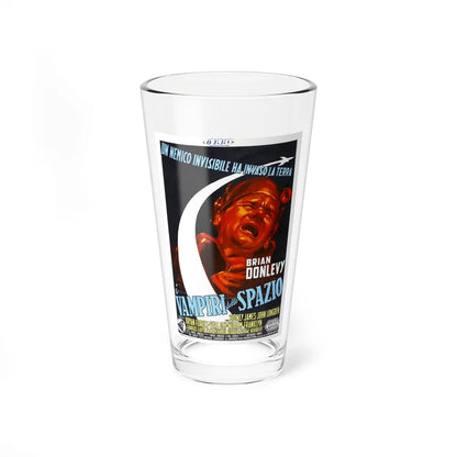 QUATERMASS II (ITALY) 1957 Movie Poster - Pint Glass 16oz-16oz-Go Mug Yourself