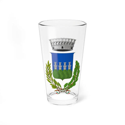 Quattro Castella-Stemma (Italy) (Coat of Arms) Pint Glass 16oz 16oz - Go Mug Yourself
