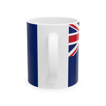 Quebec Blue Ensign 1868-1939 (Canada) White Coffee Mug-Go Mug Yourself