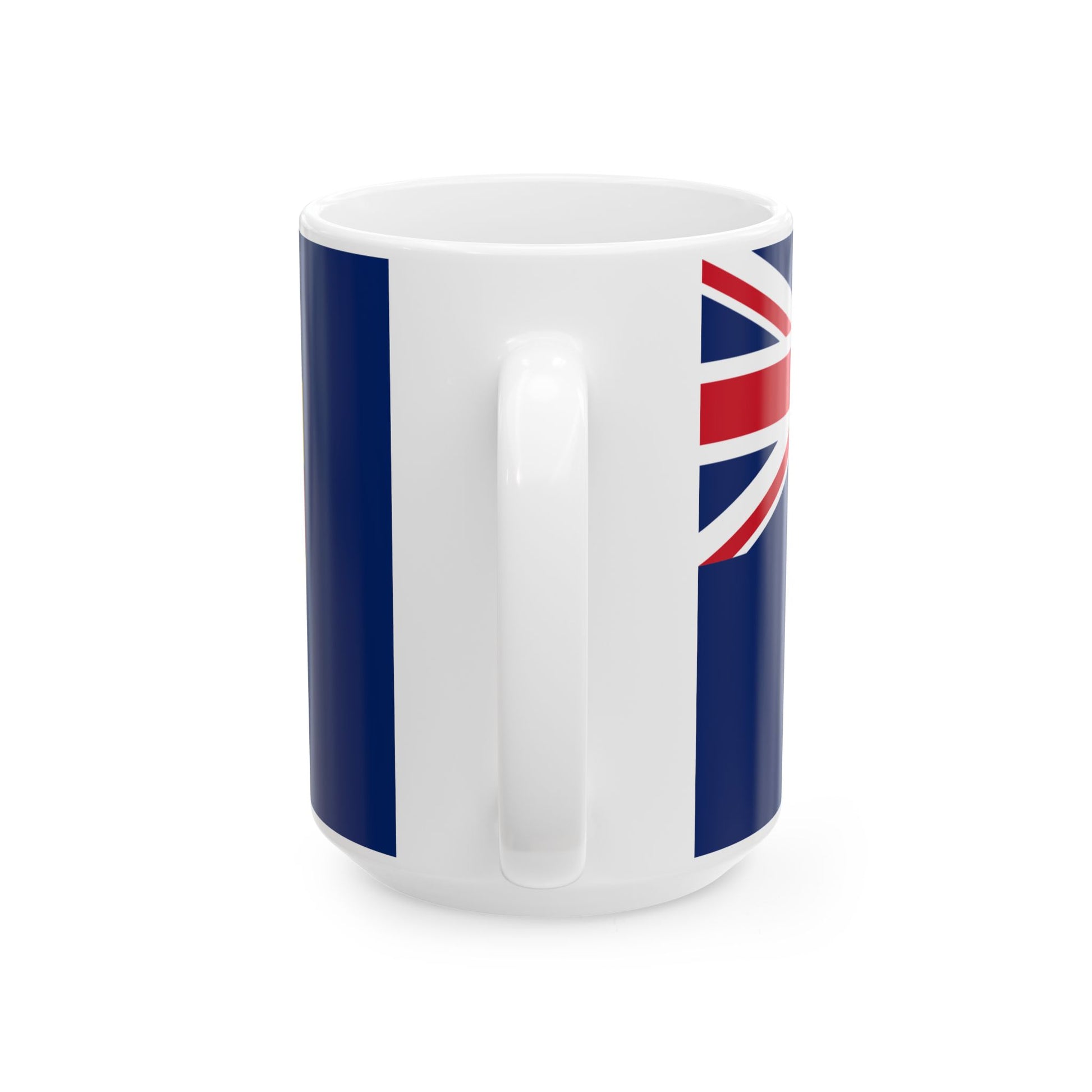 Quebec Blue Ensign 1868-1939 (Canada) White Coffee Mug-Go Mug Yourself