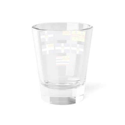 Quebec-flagprojects-Burroughs Pelletier (Canada) Shot Glass 1.5oz - Go Mug Yourself