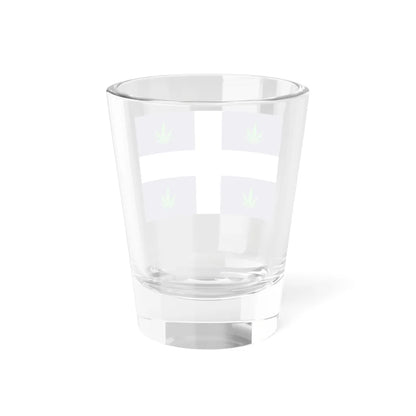 Quebec Weed Flag Var2 (Canada) Shot Glass 1.5oz - Go Mug Yourself