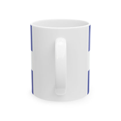 Quebec Weed Flag Var2 (Canada) White Coffee Mug-Go Mug Yourself