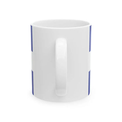 Quebec Weed Flag Var2 (Canada) White Coffee Mug - Go Mug Yourself
