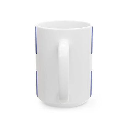 Quebec Weed Flag Var2 (Canada) White Coffee Mug - Go Mug Yourself