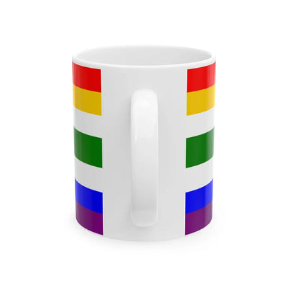 Quechuas flag (Argentina) White Coffee Mug - Go Mug Yourself