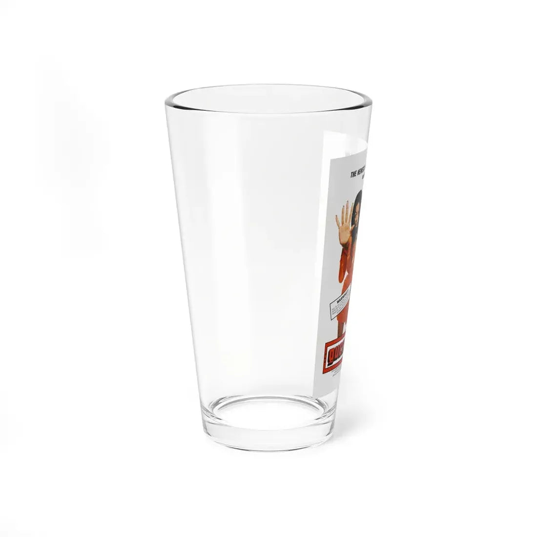 QUEEN BOXER 1972 Movie Poster - Pint Glass 16oz - Go Mug Yourself