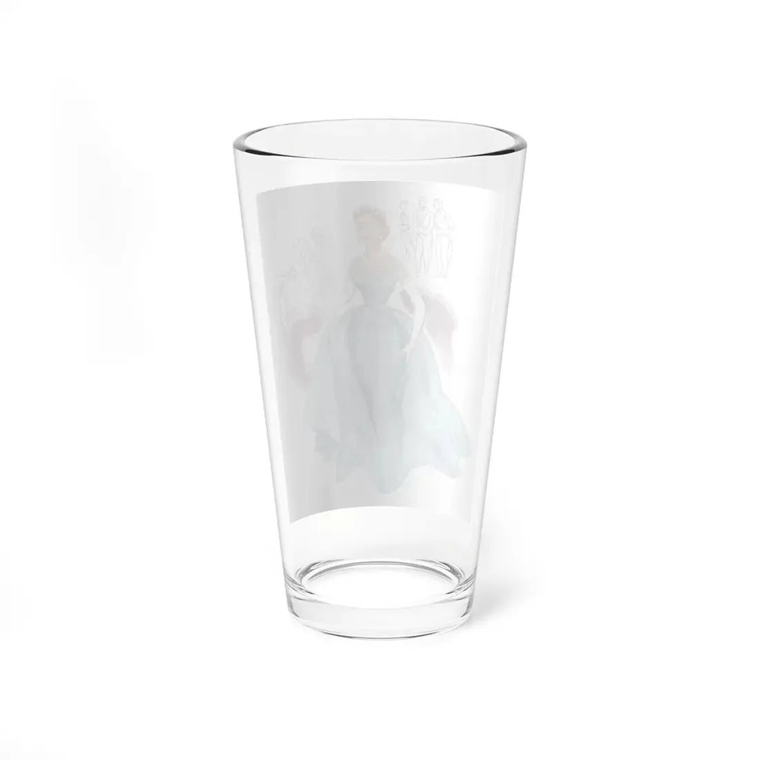 Queen Elizabeth II's dresses for her tour of the Commonwealth 1953-54, Picture Post magazine (2) (Magazine Illustration) Pint Glass 16oz - Go Mug Yourself