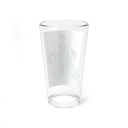 Queen Elizabeth II's dresses for her tour of the Commonwealth 1953-54, Picture Post magazine (2) (Magazine Illustration) Pint Glass 16oz - Go Mug Yourself