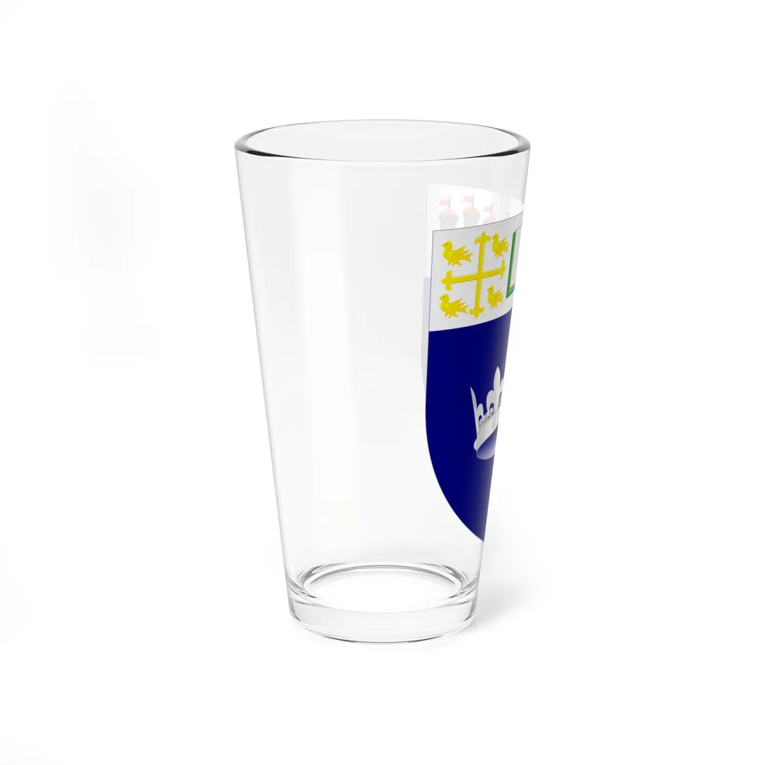 Queen Margaret University arms (Scotland) (Coat of Arms) Pint Glass 16oz - Go Mug Yourself