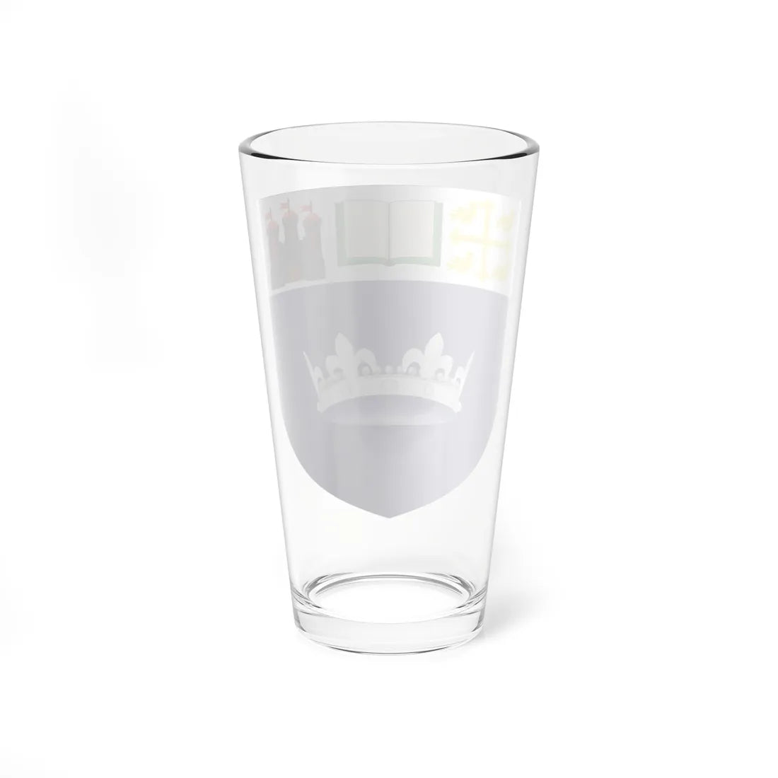 Queen Margaret University arms (Scotland) (Coat of Arms) Pint Glass 16oz - Go Mug Yourself