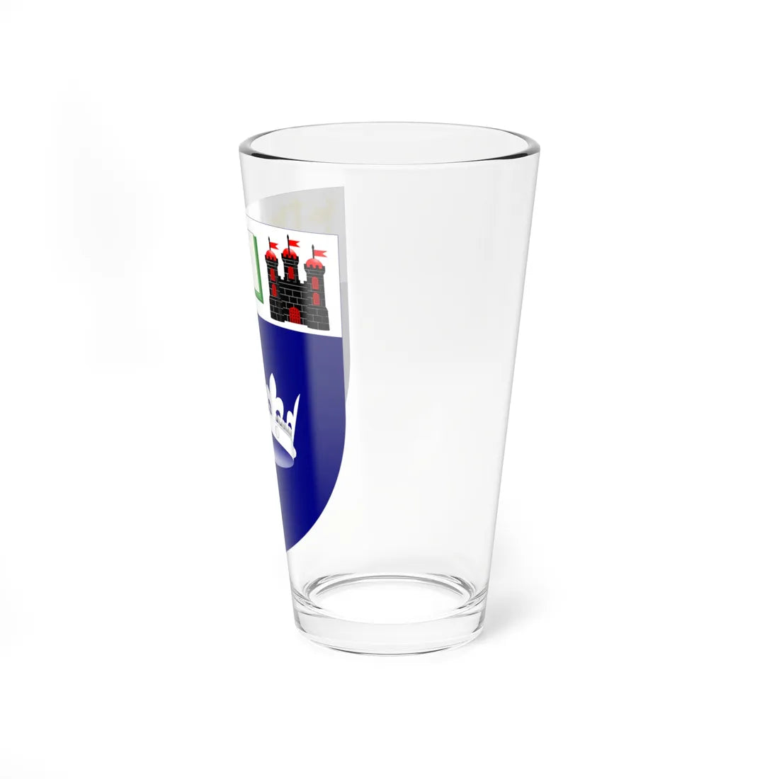 Queen Margaret University arms (Scotland) (Coat of Arms) Pint Glass 16oz - Go Mug Yourself