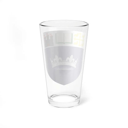 Queen Margaret University arms (Scotland) (Coat of Arms) Pint Glass 16oz - Go Mug Yourself