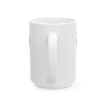 Queen Mother Standard of Eswatini (Eswatini) White Coffee Mug - Go Mug Yourself