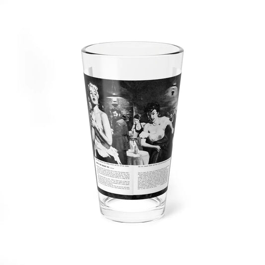 Queen of New Orleans' Vice (2), Stag magazine, October 1956 (Magazine Illustration) Pint Glass 16oz-16oz-Go Mug Yourself