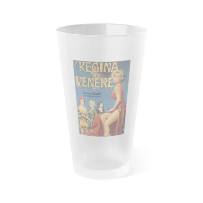 QUEEN OF OUTER SPACE (2) 1958 Movie Poster - Frosted Pint Glass 16oz Default Title - Go Mug Yourself