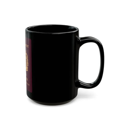 Queen's Messenger Passport - Black Coffee Mug - Go Mug Yourself