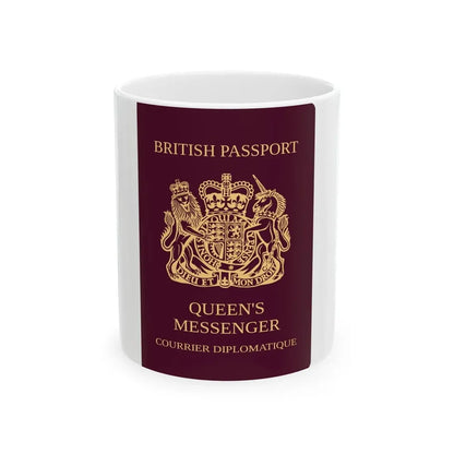 Queen's Messenger Passport - White Coffee Mug 11oz - Go Mug Yourself