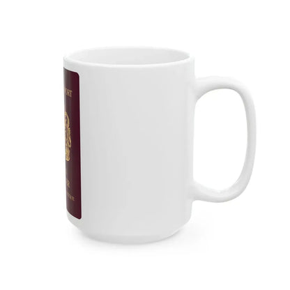 Queen's Messenger Passport - White Coffee Mug - Go Mug Yourself