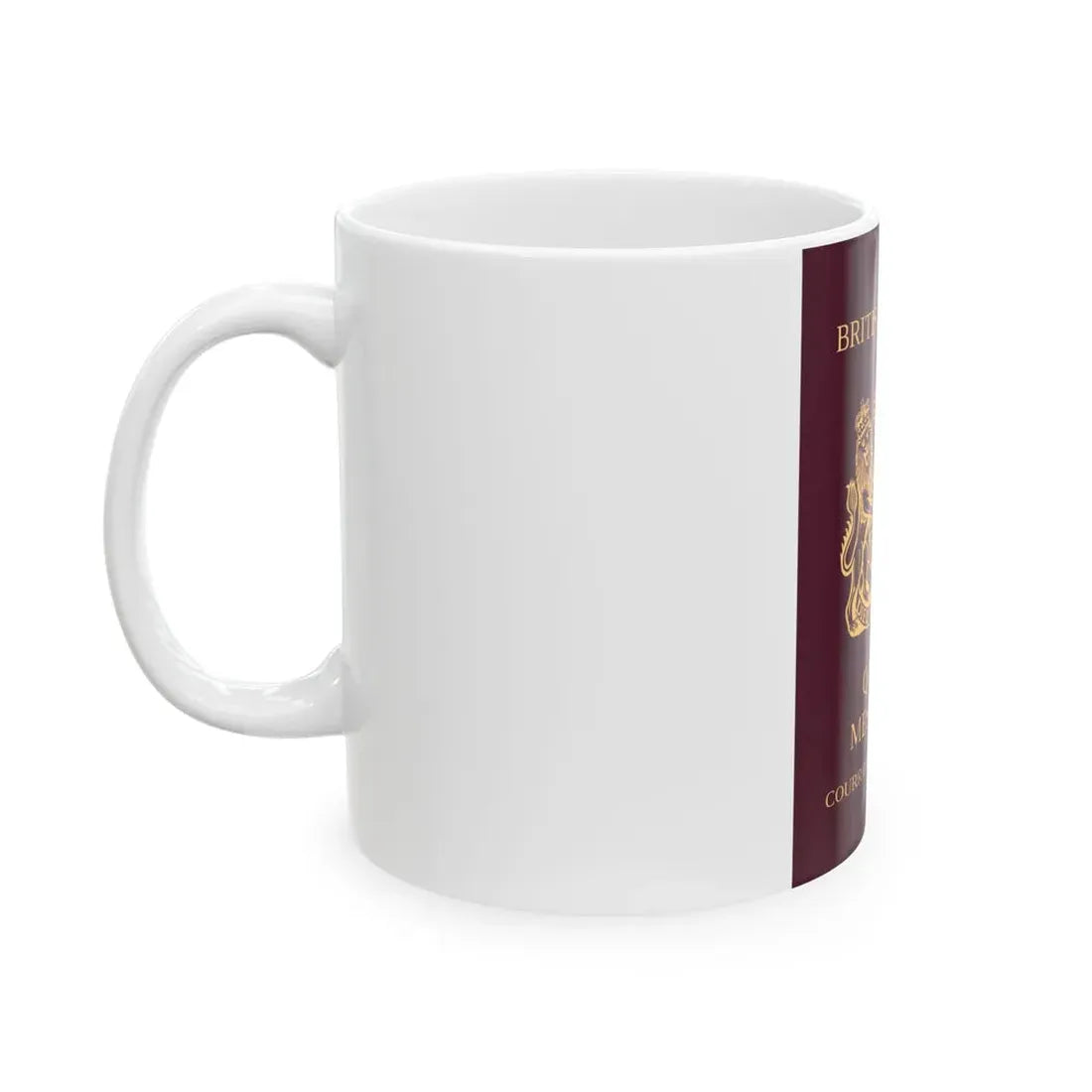Queen's Messenger Passport - White Coffee Mug - Go Mug Yourself