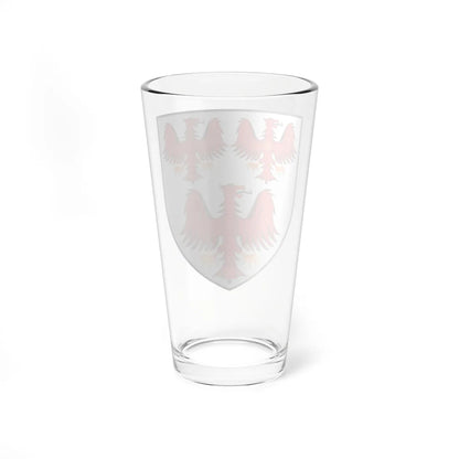 Queens College Oxford Coat Of Arms (England) (Coat of Arms) Pint Glass 16oz - Go Mug Yourself