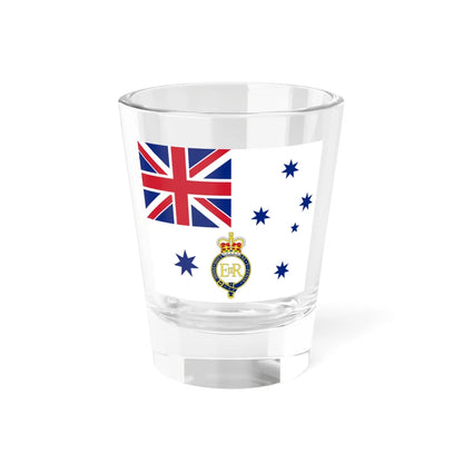Queens Colour for the Royal Australian Navy (Australia) Shot Glass 1.5oz 1.5oz - Go Mug Yourself
