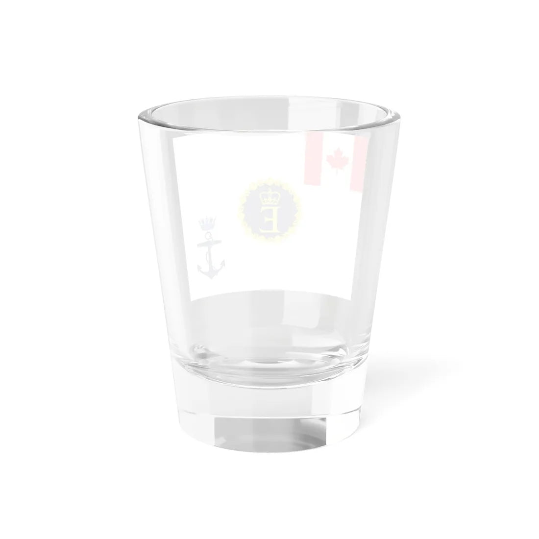 Queens Colour for the Royal Canadian Navy (Canada) Shot Glass 1.5oz - Go Mug Yourself